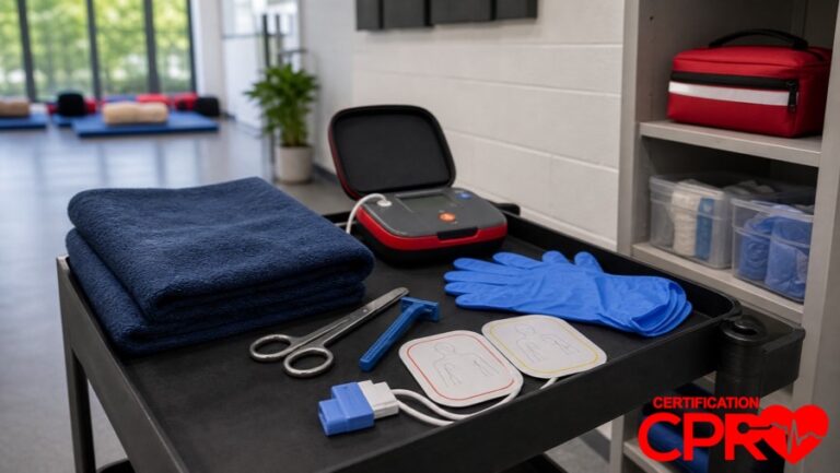 AED training supplies for special situations in CPR classes in Tampa.
