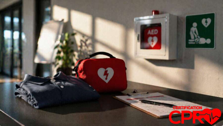 AED and CPR training equipment in Tampa.