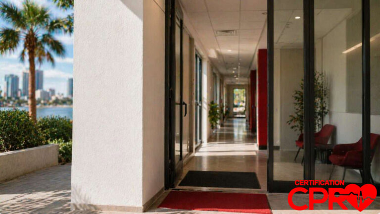 CPR certification class at a Tampa training center